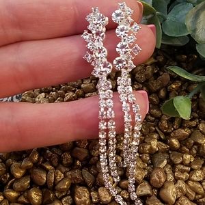 CLOSING New Silver Earrings Dangling